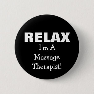 Massage Relax (customizable) 2 Inch Round Button