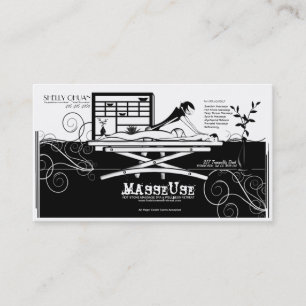 Massage Salon/Therapist/Masseuse Business Card