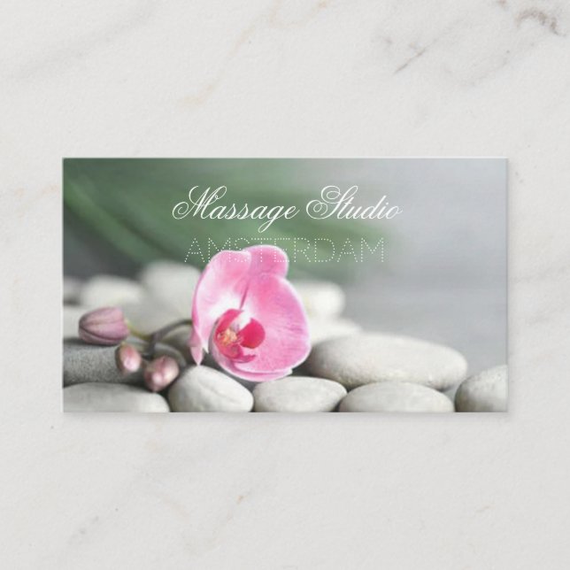 Massage Studio Business Card (Front)