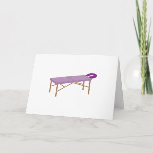 Massage Table Card