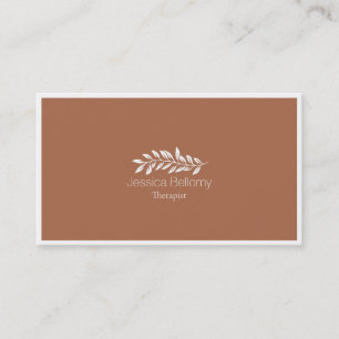 Massage Therapist Business Card