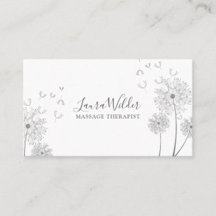 Massage Therapist Business Card