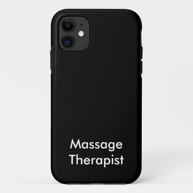 Massage Therapist Case-Mate iPhone Case (Back)