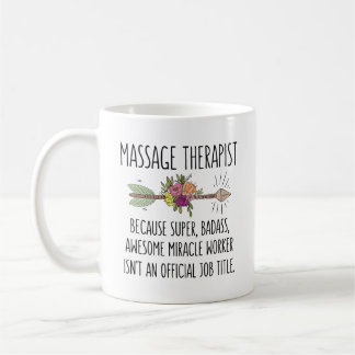 Massage Therapist Gift Thank You Appreciation Gift Coffee Mug