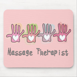 Massage Therapist  'Hands" Design Gifts Mouse Pad