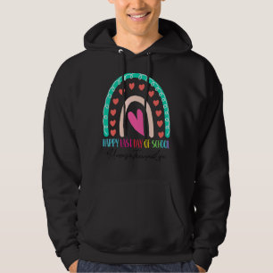 Massage Therapist Happy Last Day School Rainbow Hoodie