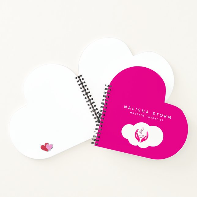 Massage Therapist’s Personalized Spiral Notebook (Inside)