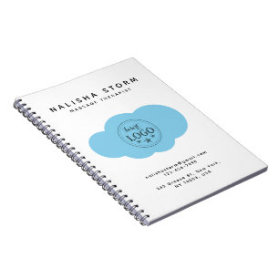 Massage Therapist’s Personalized Spiral Photo Notebook