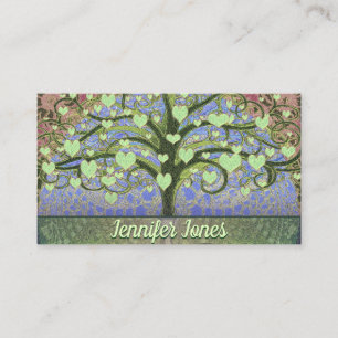 Massage Therapist Tree of Life Business Card