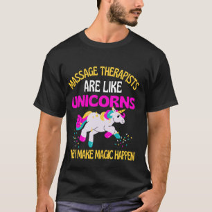 Massage therapist Unicorn , Magical Unicorn Physio T-Shirt