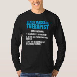 Massage Therapist Wellness Therapy 3 T-Shirt
