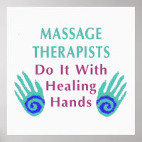 Massage Therapists Do It With Healing hands