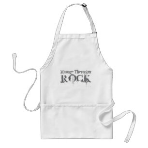 Massage Therapists Rock Standard Apron