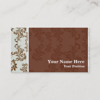 Massage Therapy Business Card
