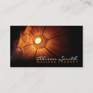 Massage Therapy Business card