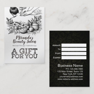 Massage Therapy Healing Hands Energy Spa Wellness Discount Card