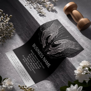 Massage Therapy Healing Hands Energy Spa Wellness Flyer