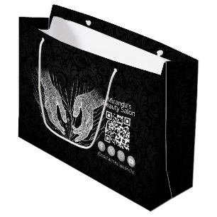 Massage Therapy Healing Hands Energy Spa Wellness Large Gift Bag