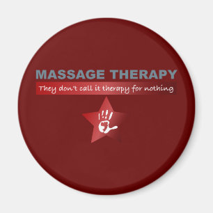 Massage Therapy in Ruby Red Magnet