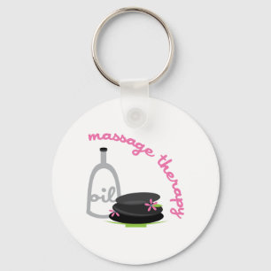 Massage Therapy Keychain