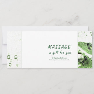 Massage Voucher Save The Date
