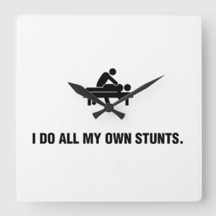 Massaging Square Wall Clock