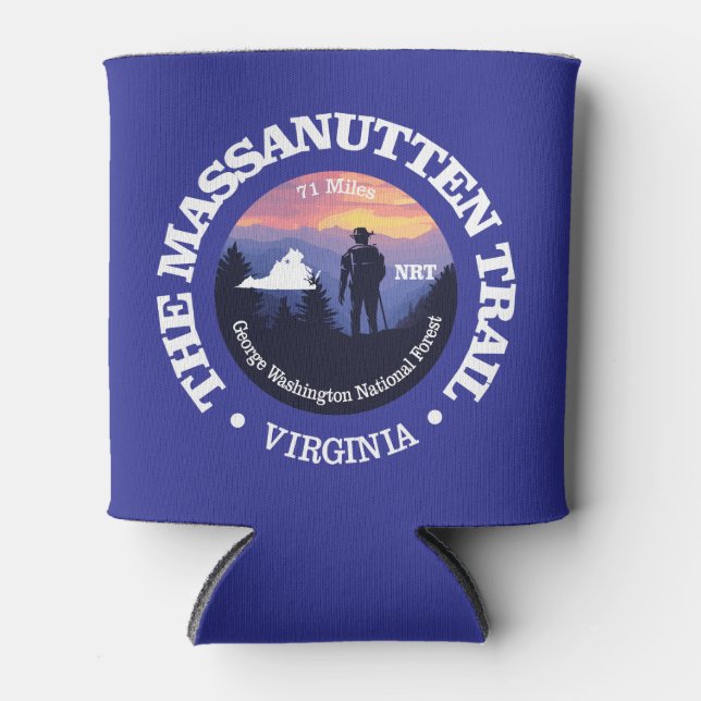Massanutten Trail (rd2) Can Cooler (Front)