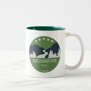 Massanutten Trail Virginia Two-Tone Coffee Mug
