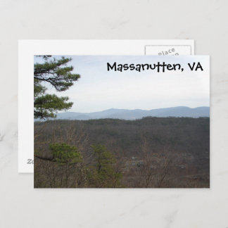 Massanutten VA, carte postale