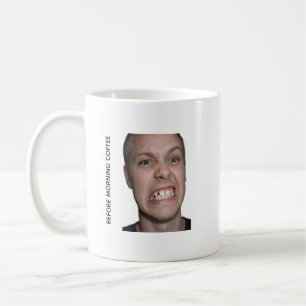 Masse Tasse Drôle Avant et Après le Café du Matin