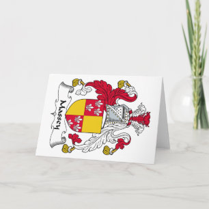 Massey Family Crest Card