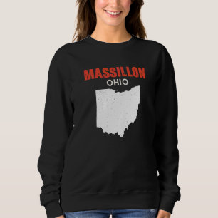 MASSILLON Ohio USA State America Travel Ohioan Sweatshirt