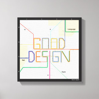 Massimo Vignelli Good Design Canvas