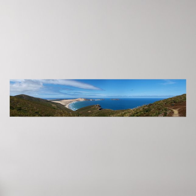 Massive Cape Reinga Panorama Poster (Front)