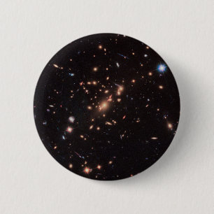 Massive Galaxy Cluster Macs J2129-0741 2 Inch Round Button