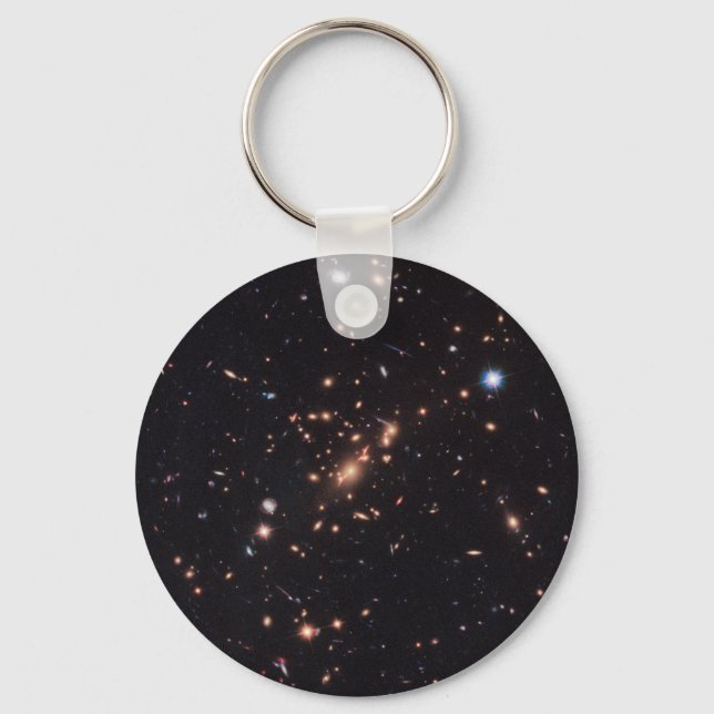 Massive Galaxy Cluster Macs J2129-0741 Keychain (Front)