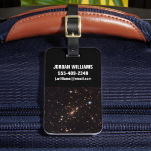 Massive Galaxy Cluster Macs J2129-0741 Luggage Tag