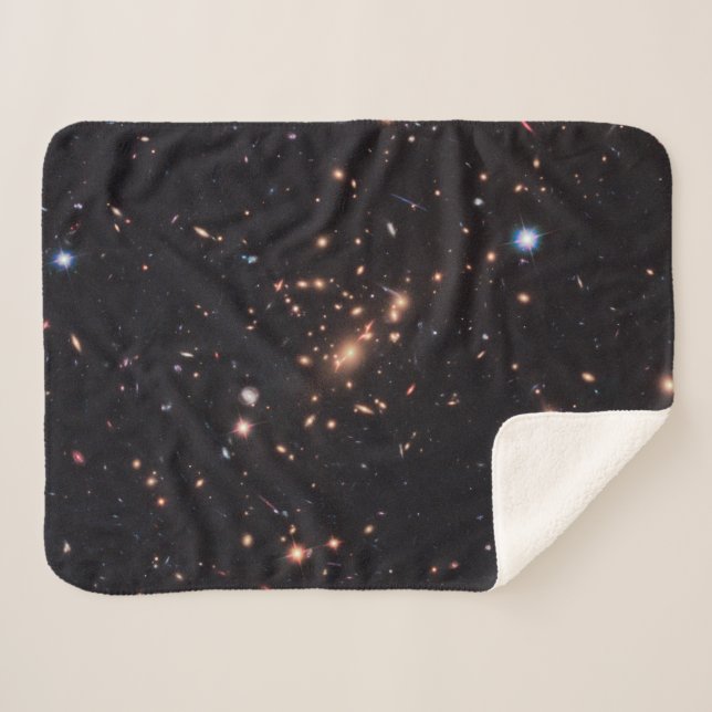 Massive Galaxy Cluster Macs J2129-0741 Sherpa Blanket (Front (Horizontal))