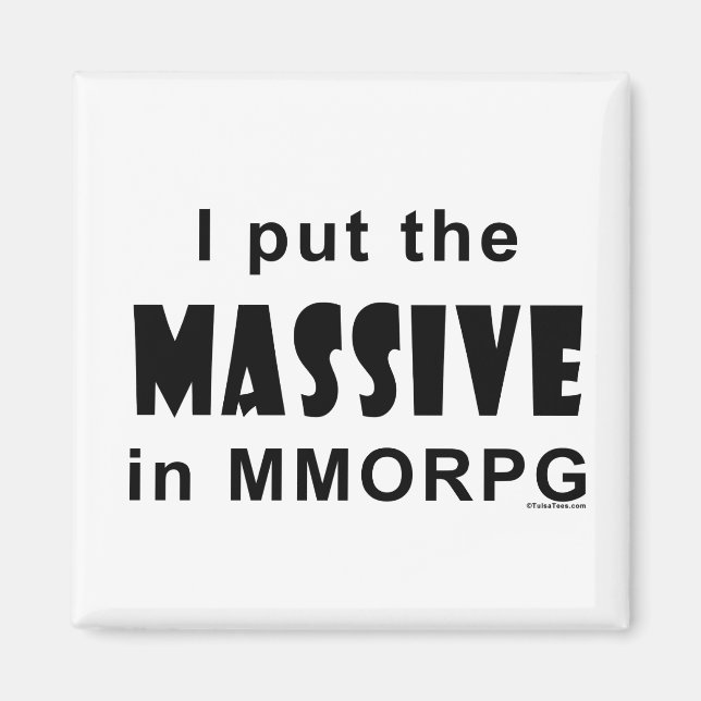 Massive MMORPG Magnet (Front)