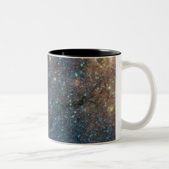 Massive Star Cluster Awash with Red Supergiants Two-Tone Coffee Mug (Right)
