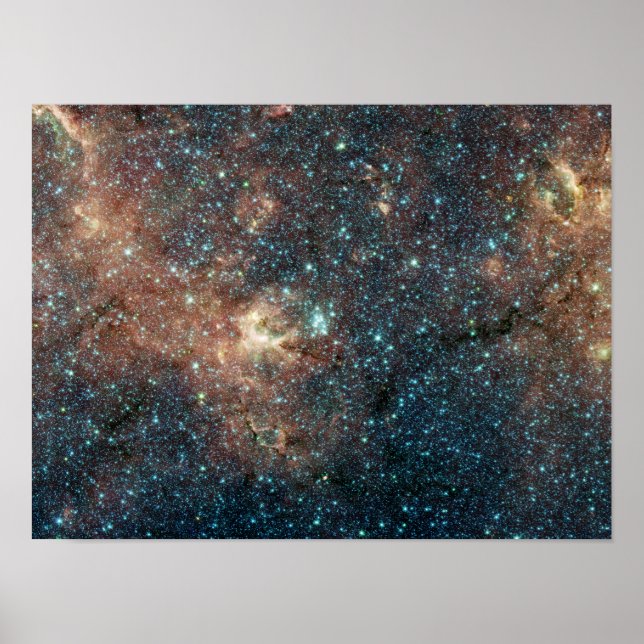 Massive Star Cluster Poster (Front)