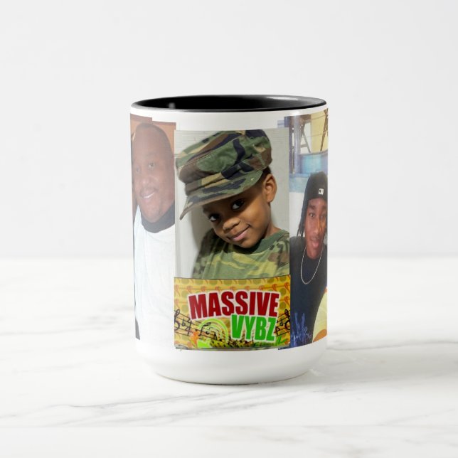 MASSIVE THOMAS Combo Mug, 15 oz Mug (Center)
