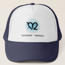 MASStermind cap, m-over-z decor & custom text