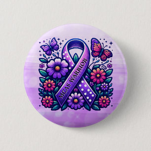 Mast Cell Activation Syndrome MCAS Warrior 2 Inch Round Button