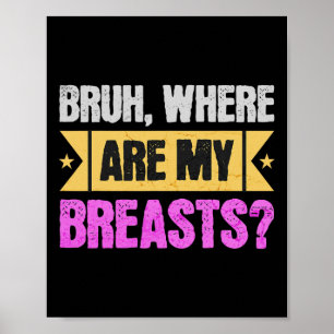 Mastectomy And Breast Reduction Surgery Poster