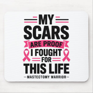 Mastectomy Funny Breast Cancer 1 Mouse Pad