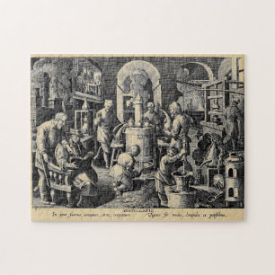 Master Alchemist Lab Tools Jigsaw Puzzle