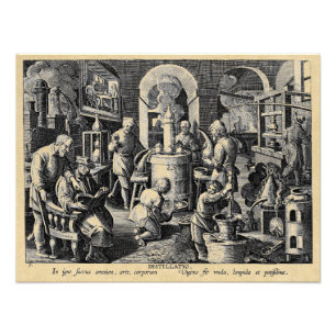 Master Alchemist Medieval Lab Tools Photo Print