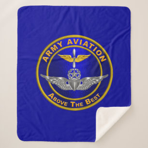 Master Aviation Wings   Sherpa Blanket