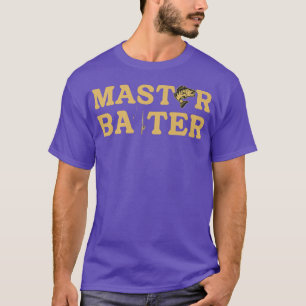 Master Baiter Bass Fishing Joke For Dad Grandpa Fi T-Shirt